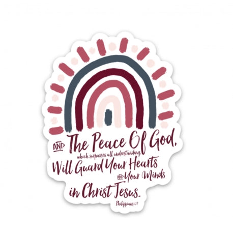 Philippians 4:7 Sticker