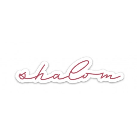 Shalom Sticker