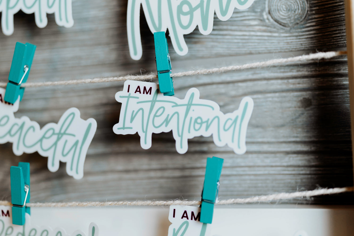 Faith Based I AM Affirmation Stickers