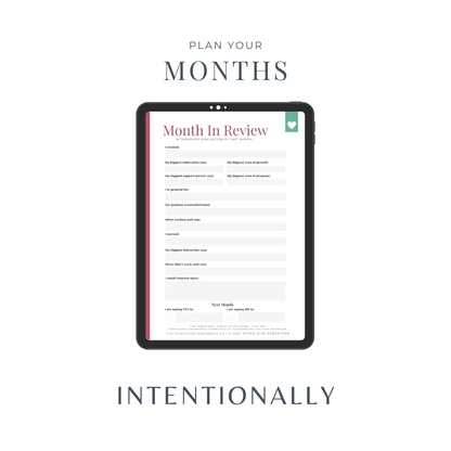Life & Goals Planner/Workbook